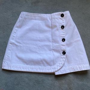 BDG Urban Outfitters white denim skirt